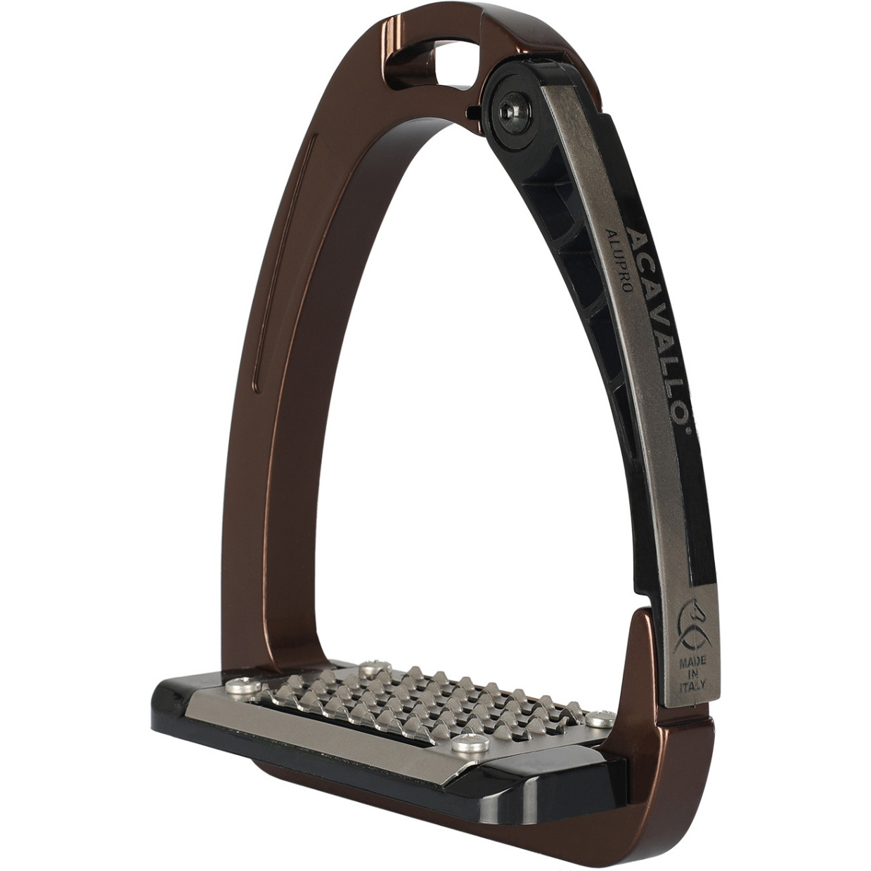2026 Acavallo Arena Alupro Stirrups AC607 - Brown